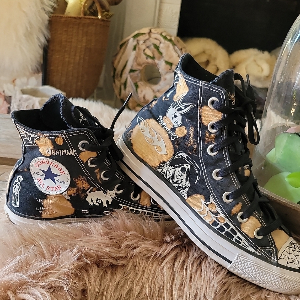 Converse Skate Shoe Mens Size 6 Womens Size 8  Sean Pablo Perfect Condition!